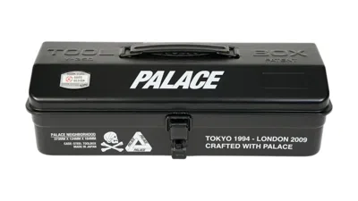 Pre-owned Palace Men's  X Neighborhood Toyo Stee Shirtl Tool Box In Black