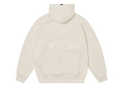 Pre-owned Palace Men's  X Oakley Hoodie (fw24) In White