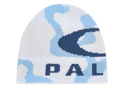 Pre-owned Palace Men's  X Oakley No Cuff Beanie In Cloud In Gray