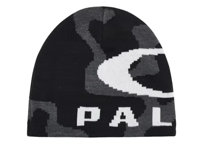 Pre-owned Palace Men's  X Oakley No Cuff Beanie In Night Clouds