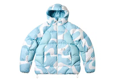 Pre-owned Palace Men's  X Oakley Puffa In Cloud In Gray