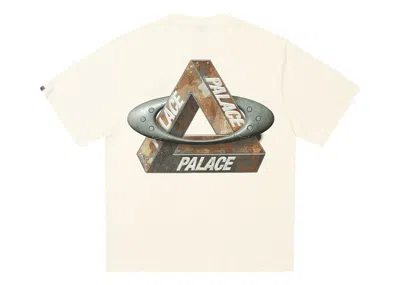 Pre-owned Palace Men's  X Oakley T-shirt (fw24) In White