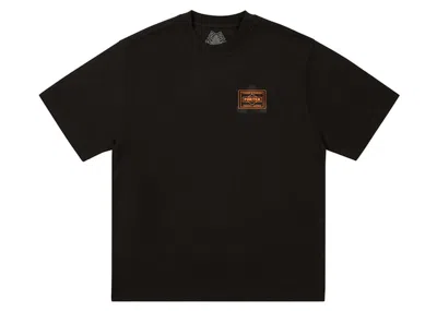 Pre-owned Palace Men's  X Porter Logo T-shirt In Black
