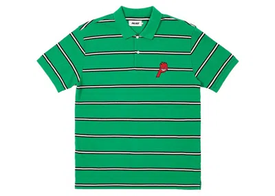 Pre-owned Palace Men's  X Spitfire Polo Shirt In Green