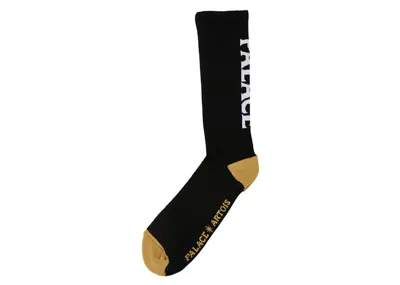 Pre-owned Palace Men's  X Stella Artois Court Sock In Black
