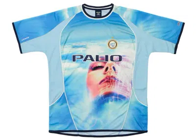 Pre-owned Palace Men's  X Umbro Away Shirt In Dream Sky Blue