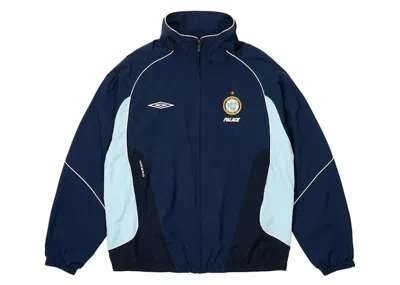 Pre-owned Palace Men's  X Umbro Training Track Jacket In Navy Blue