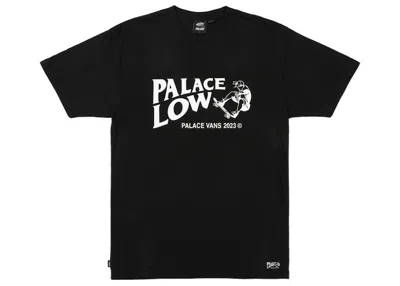 Pre-owned Palace Men's  X Vans Low T-shirt In Black