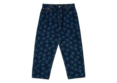 Pre-owned Palace Men's  X Vivienne Westwood Denim Jean In Indigo In Purple