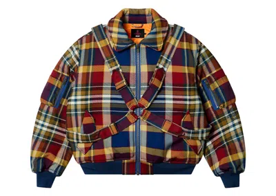 Pre-owned Palace Men's  X Vivienne Westwood Flight Jacket In Tartan