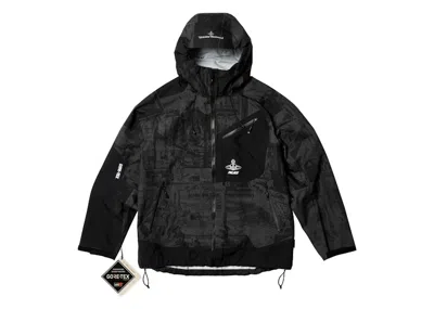 Pre-owned Palace Men's  X Vivienne Westwood Goretex Jacket In Mono Print In Animal Print