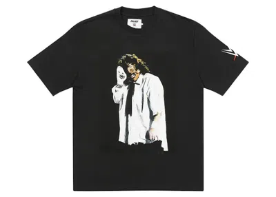Pre-owned Palace Men's  X Wwe Mankind Sock T-shirt In Black