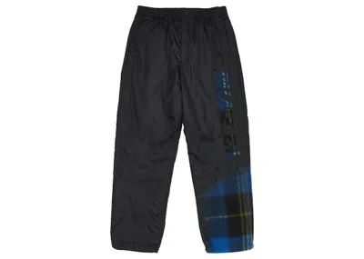 Pre-owned Palace Men's  Y3 Needle Punch Nylon Wool Pants In Black
