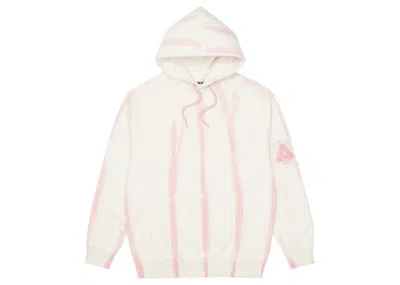 Pre-owned Palace Men's  Zebra Tie Dye Hoodie In Pink