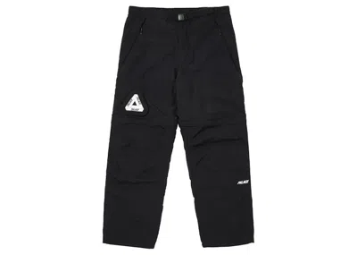 Pre-owned Palace Men's  Zip Off Bottoms In Black