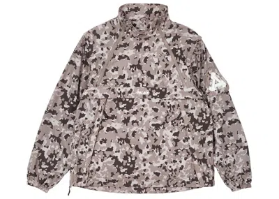 Pre-owned Palace Men's  Zip Off Gilet Jacket In Urban Camo In Multi
