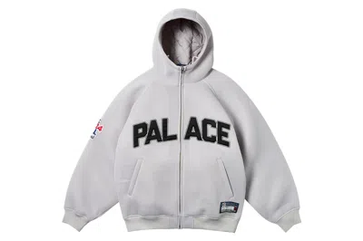 Pre-owned Palace Mesher Jacket Arctic Grey