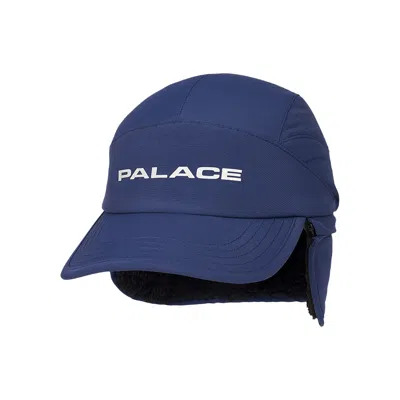 Pre-owned Palace Micro Earflap Runner 'ultra' In Blue