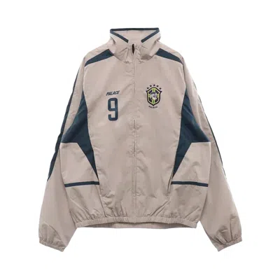 Pre-owned Palace Microlite Jacket 'light Grey' | Men's Size L In Gray