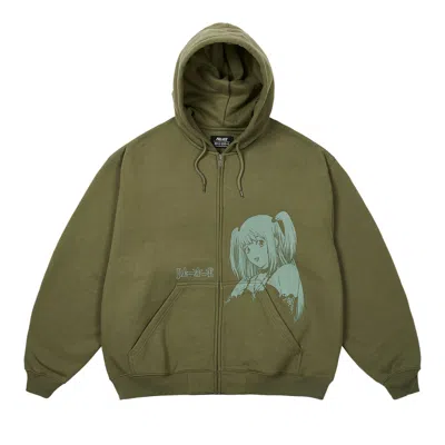 Pre-owned Palace Misa Zip Hood 'the Deep Green' | Men's Size M