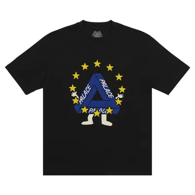 Pre-owned Palace Missing Eu T-shirt 'black'