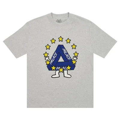 Pre-owned Palace Missing Eu T-shirt 'grey Marl'