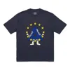 Palace Missing Eu T-shirt 'navy' In Blue