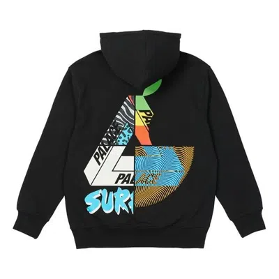 Palace Mix Up Hood Black Triangle Logo Printing Unisex