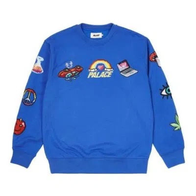 Palace Mixed Media Bitmap Crew 'blue'