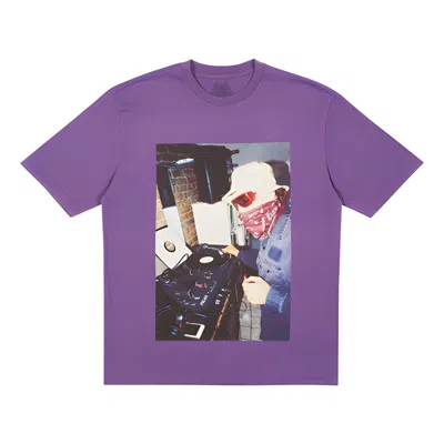 Palace Mixer Purple Dj Character Short Sleeve Unisex