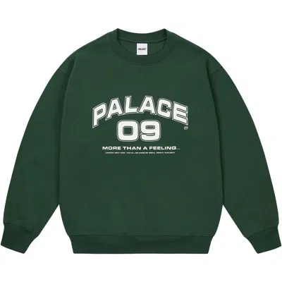 Pre-owned Palace More Than A Feeling Crew 'racey Green' | Men's Size L