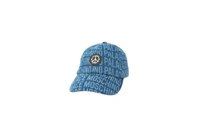 Pre-owned Palace Moschino Cap In Blue