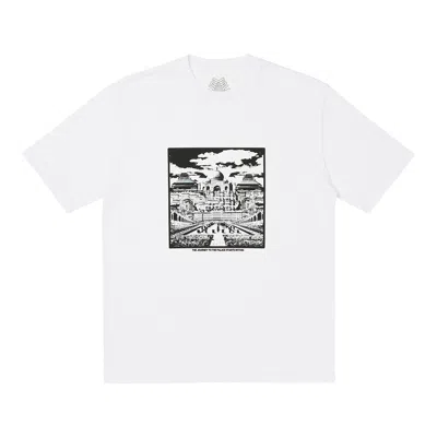 Pre-owned Palace Multi  T-shirt 'white'