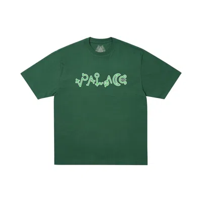 Pre-owned Palace Navigation T-shirt 'green' | Men's Size Xl