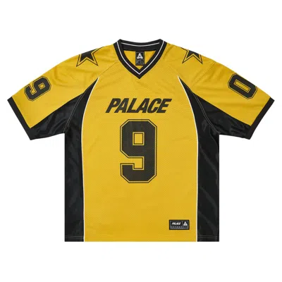 Pre-owned Palace Nein Mesh Jersey 'yellow' | Men's Size L