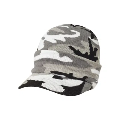 Pre-owned Palace New Era Peak Beanie 'grey Camo'
