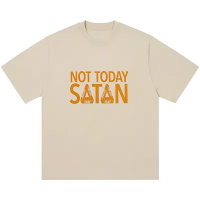 Pre-owned Palace Nicht Today T-shirt 'stoney Grey' | Men's Size L
