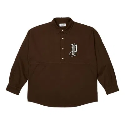 Palace Old English Shirt 'nice Brown'