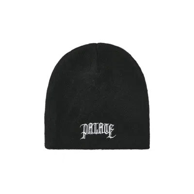 Pre-owned Palace Olde English Furry Nein Cuff Beanie 'black' | Men's Size Onesize
