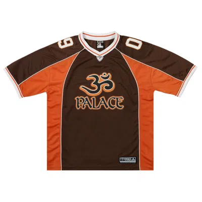 Pre-owned Palace Om Mesh Jersey 'brown' | Men's Size L
