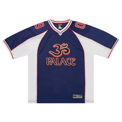 Pre-owned Palace Om Mesh Jersey 'navy' | Blue | Men's Size M