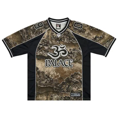 Pre-owned Palace Om Mesh Jersey 'realtree' | Brown | Men's Size Xxl