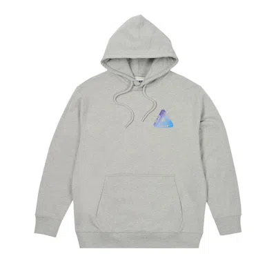 Pre-owned Palace Ombre Tri-ferg Hood 'grey Marl' | Men's Size M