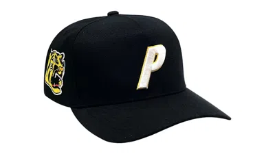 Pre-owned Palace Osaka Exclusive Hanshin Tigers 5 Panel Snapback Cap In Black