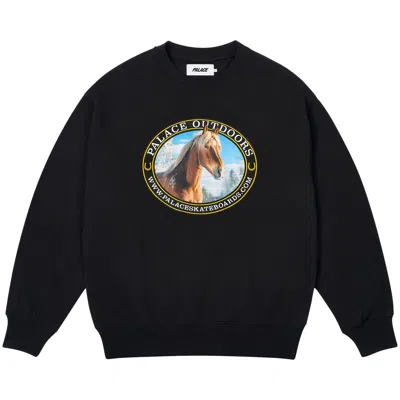 Pre-owned Palace Outdoors Crew 'black' | Men's Size M
