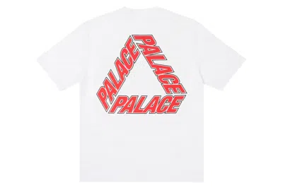 Pre-owned Palace P-3 Outline T-shirt White