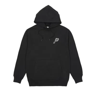 Pre-owned Palace P-3 Snake Appliqué Hood 'black'