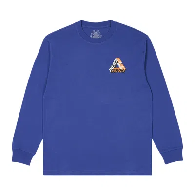 Pre-owned Palace P-3d Longsleeve 'ultra' In Blue