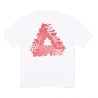Palace P-3d T-shirt (ultimo 2017) White 3d Alphabet Printing Short Sleeve Unisex
