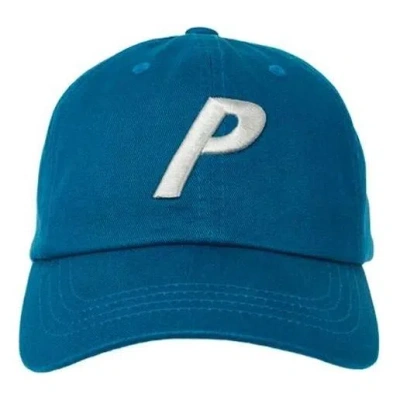 Palace P 6-panel Logo Cap 'blue'